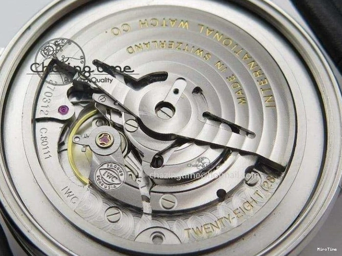 MIROTIME 0227 Ingeniuer St.Laurens SS Black Dial MK 1:1 Best Edition On Black Leather Strap  A Seasonal 7367